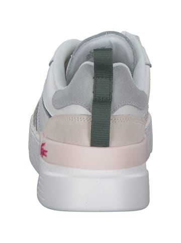 Lacoste Schnürschuhe in WHITE/LT GREY