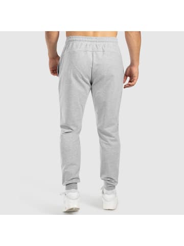 SMILODOX Jogginghose Nilo in Grau Melange