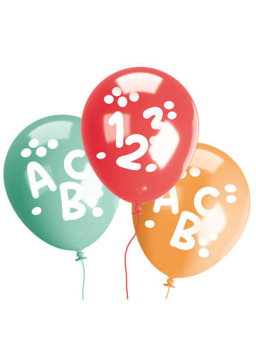 ROTH Luftballons zur Einschulung in Bunt
