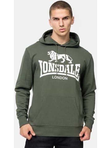 Lonsdale Hoodie "Sherborne" in Grün