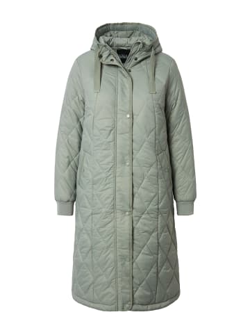 Ulla Popken Mantel in mattes oliv