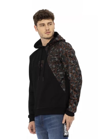 AUTOMOBILI LAMBORGHINI Schwarz Baumwolle Herren Hoodie