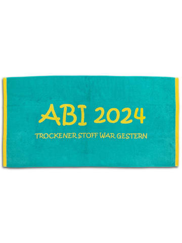ESPiCO Strandlaken ABI 2024 in Türkis Lime