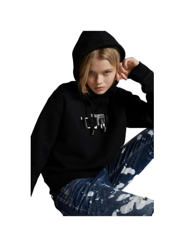 Dsquared2 Be Icon Tape Pullover Schwarz S80GU0046S25042900