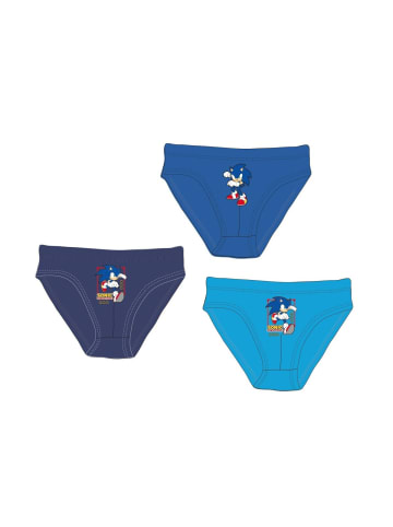 Sonic Kinder-Unterhosen 3er Pack 9/10 Jahre