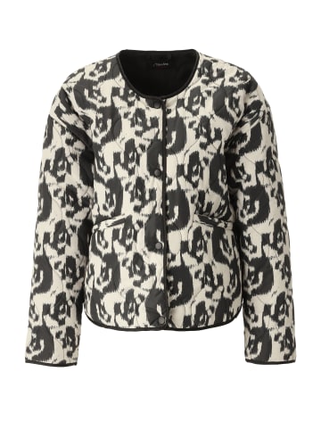 Aniston CASUAL Steppjacke in hellbeige-schwarz