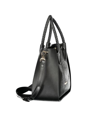 Valentino by Mario Valentino Schwarz Damen mit verstellbar Shoulder Strap Tasche aus Polyurethan