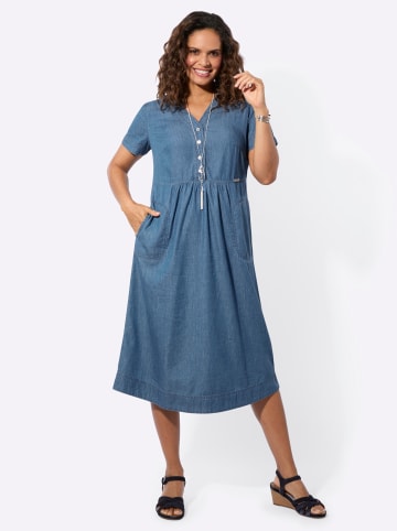 WITT WEIDEN Jeans-Kleid in blue-bleached