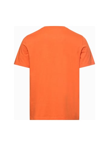Camel Active fleXXXactive® T-Shirt mit Rundhalsausschnitt in Orange