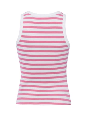 mbyM Top in weiß altrosa - 0001