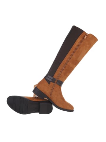 Ital-Design Stiefel in Camel