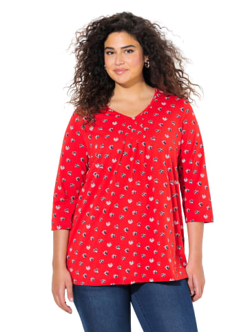 Ulla Popken Shirt in neon rot