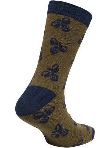 Hummel Socken Hmlalfie Sock 3-Pack in DARK OLIVE