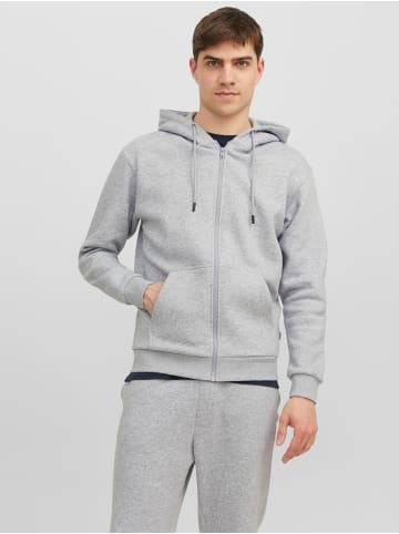 Jack & Jones Kapuzenjacke Regular Fit Hoodie JJEBRADLEY in Grau-2