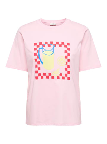 JDY T-shirt in Pink-A-Boo