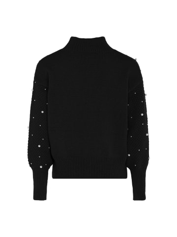 faina Damen Pullover Mit Perlen in SCHWARZ