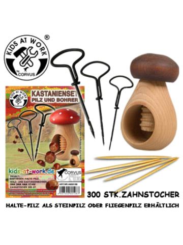 Corvus Nonbook - Kastanienset Pilz und Bohrer