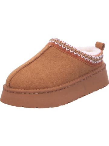 Scandi Pantoffel in braun