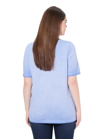 Ulla Popken Shirt in himmelblau