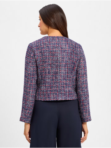 Marie Lund Kastenjacke Vivien in marine rot - 0002