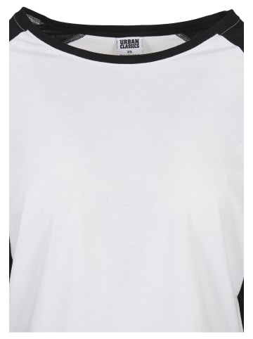 Urban Classics Long Sleef in white/black