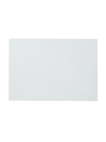Glas-Magnetboard in Weiß - 80 x 50 cm