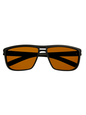 Simplify Polarisierte Sonnenbrille "Barrett" in Schwarz/Braun