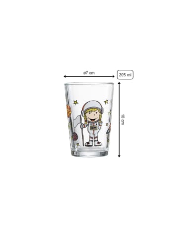 Ritzenhoff & Breker 6-tlg. Kindergläser Berufe Mädchen in 205 ml in bunt