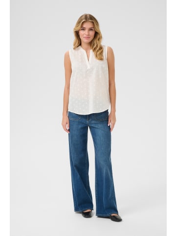 Kaffe Bluse langarm KAjolia Regular fit in Chalk