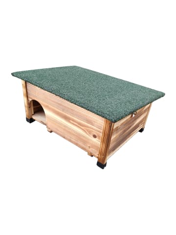 relaxdays Igelhaus in Geflammt - (B)57 x (H)25 x (T)44 cm