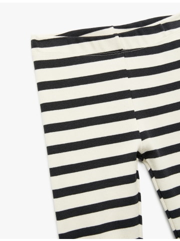 KOTON LEGGINGS in Schwarz Gestreift