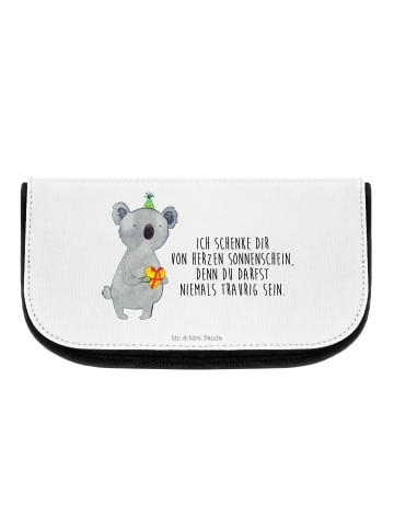 Mr. & Mrs. Panda Kulturtasche Koala Geschenk mit Spruch in Weiß