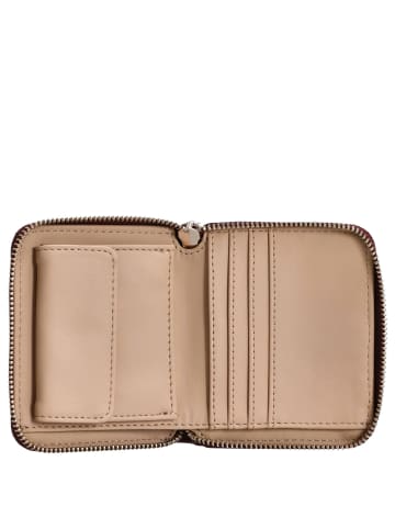 Guess Laurel II SLG Small Zip Around - Geldbörse 4cc 11 cm (ivory) in wine