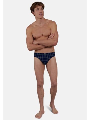 CECEBA Slip 3Er Pack Daytona in blau-dunkel-Karo
