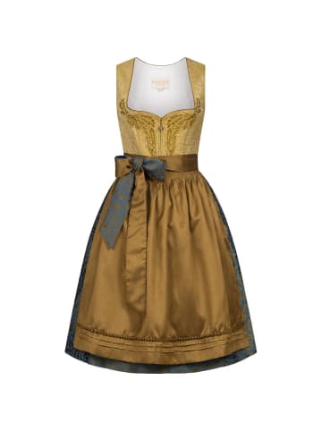 Krüger Collection Midi Dirndl in Grün