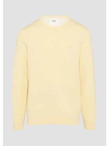 s.Oliver Strickpullover in 12W0_gelb