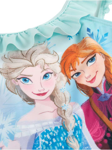 Disney Frozen Disney Die Eiskönigin Badeanzug mit Rüschen Elsa & Anna Frozen in blau