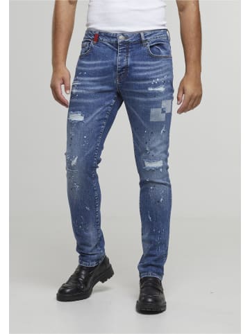 2Y Premium Slim Fit in mid blue