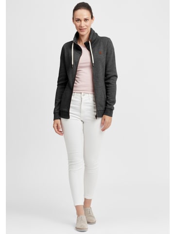 Oxmo Sweatjacke OXVicky Sweat Zip-Jacke in Dunkelgrau