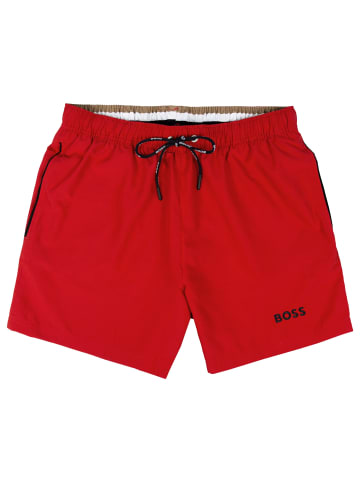 BOSS Badehose in Rot