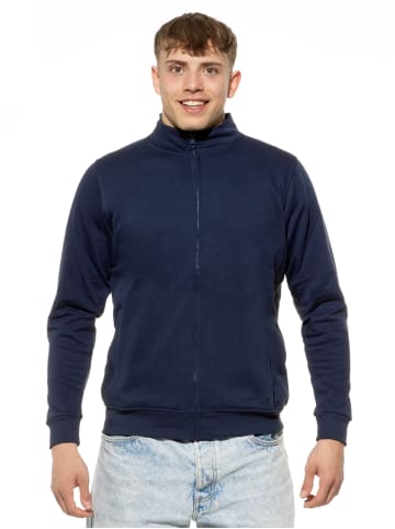 Stark Soul® Sweatjacke in marineblau