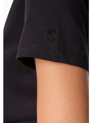 Organication T-Shirt "TAMARRA" in Schwarz