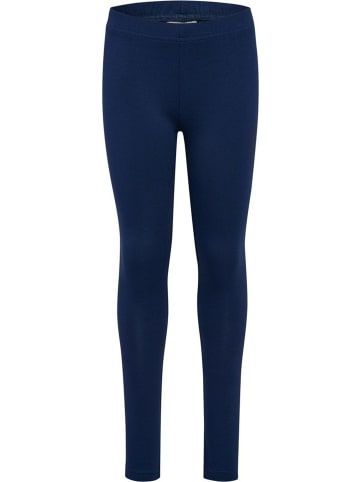 Hummel Kinder Leggings "Base Tights" in Blau