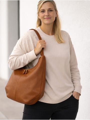 collezione alessandro Schultertasche " Fred " in braun