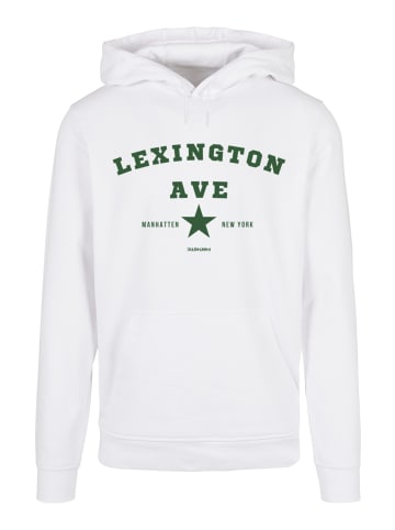 F4NT4STIC Basic Hoodie Lexington Ave HOODIE in weiß