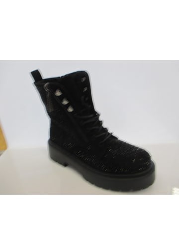 La Strada Schnürstiefel in Schwarz