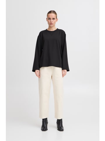 ICHI Langarm-Shirt IHKALA Loose fit in Black