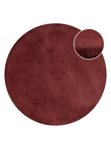 ESPRIT Hochflorteppich Alice in Bordeaux Rot