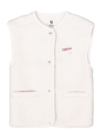 Garcia Teddyfell Weste in off white