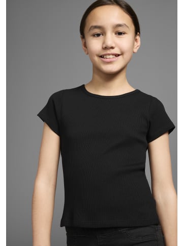 Kidsworld T-Shirt in schwarz+gestreift